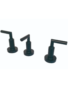 61020 BIDET LAMY LEVER BLACK AQUALAF