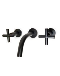 48015 LAVATORIO DE PARED LAMY BLACK AQUALAF