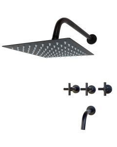 48030 DUCHA CON TRANSFERENCIA LAMY BLACK AQUALAF