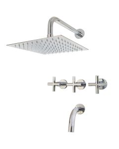49030 DUCHA CON TRANSFERENCIA LAMY CROMO AQUALAF