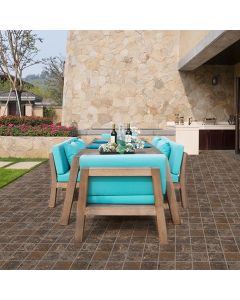 46X46 CERAMICO PORFIDO MARRON 1RA ALBERDI